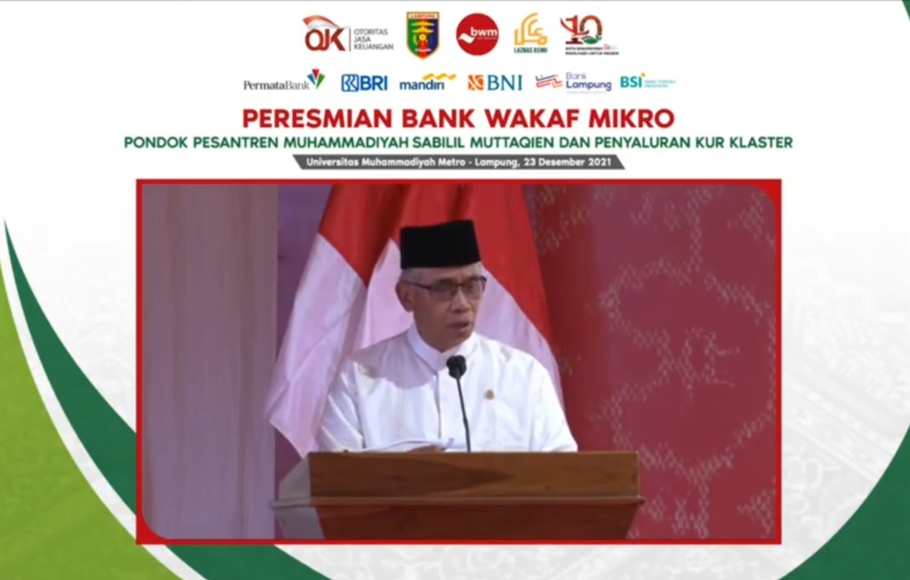 Bank Wakaf Mikro Dorong Penguatan Ekonomi Di Daerah