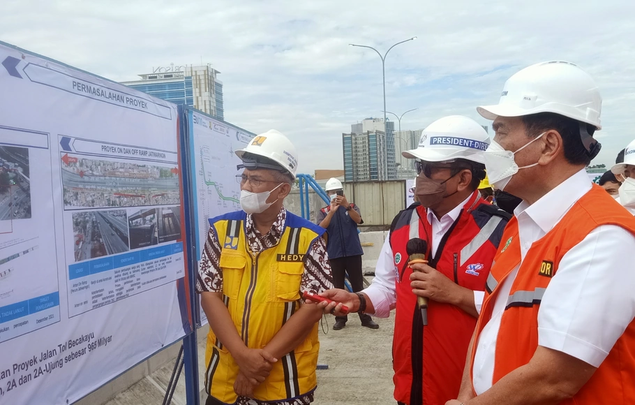 Luhut Pemerintah Akan Tuntaskan Pembangunan Tol Becakayu