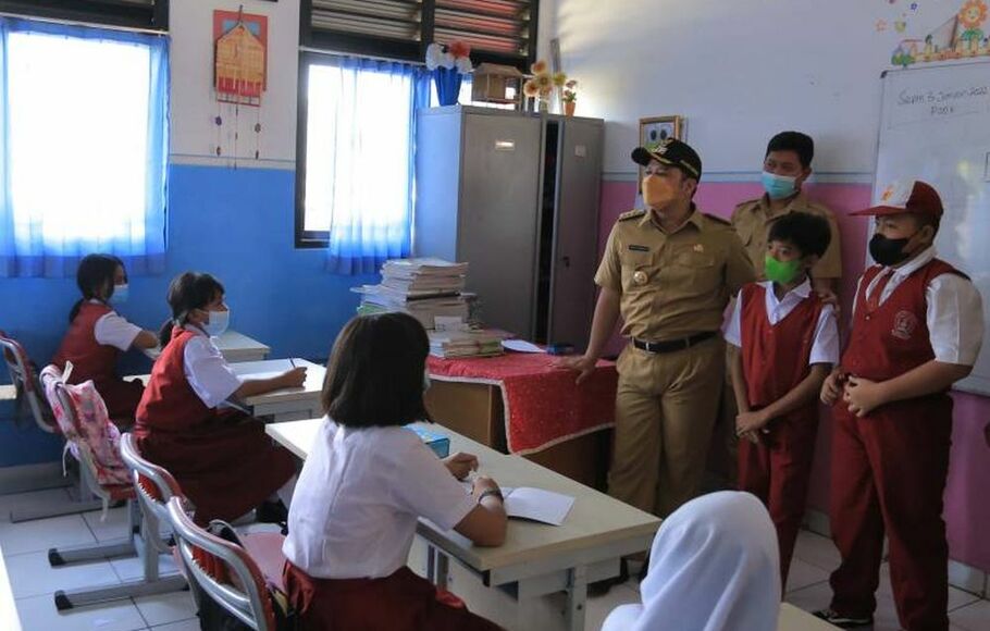 PTM Di Kota Tangerang Tetap Digelar Bergantian