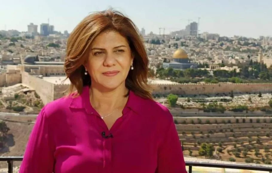 Wartawati Al Jazeera Shireen Abu Akleh.