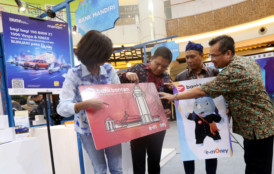 E-Money Kolaborasi Bank Mandiri Dan Bank Banten