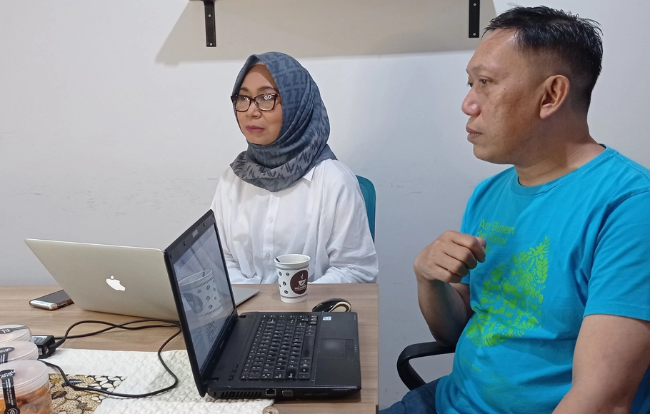 Perwakilan ZSP Indonesia Kamal Fitrianto (kanan)menjelaskan cara mendaftar ZSP 2023 dalam live instagram Asah Kebaikan baru-baru ini.