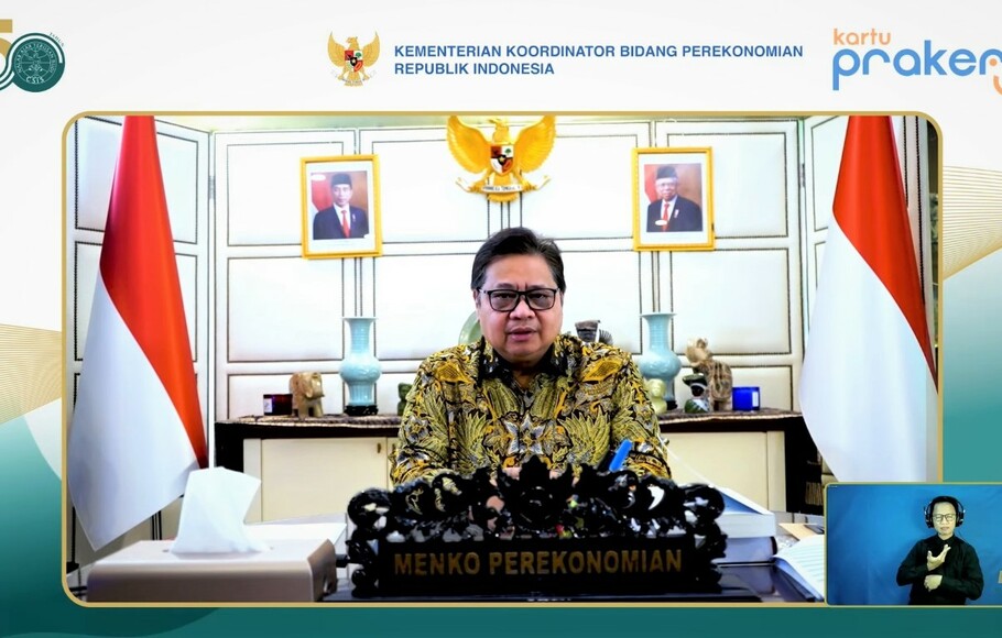 Menko Airlangga Pastikan Kartu Prakerja Berlanjut Di 2023