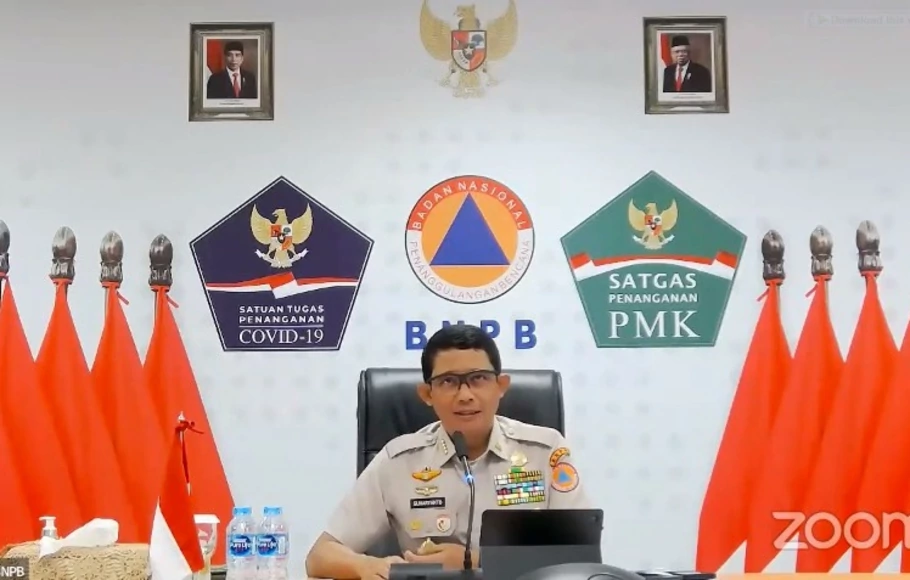 Kepala Badan Nasional Penanggulangan Bencana (BNPB) Letjen TNI Suharyanto.  