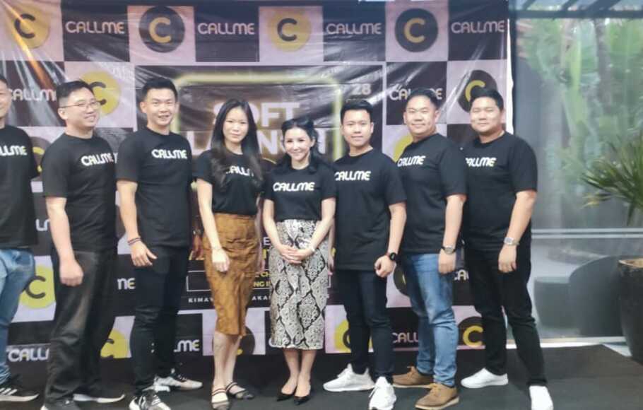 Peluncuran Platform online marketplace, Callme Tailor di Jakarta, Kamis, 28 Oktober 2022.