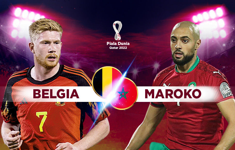 Preview Belgia vs Maroko.