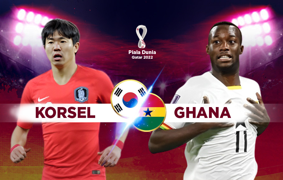 Korea Selatan vs Ghana.