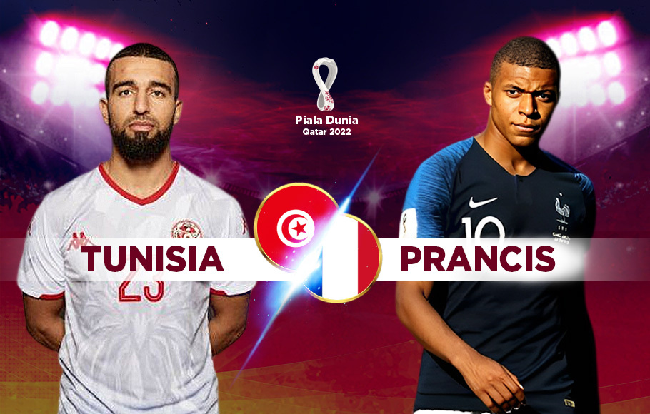 Preview Tunisia vs Prancis.