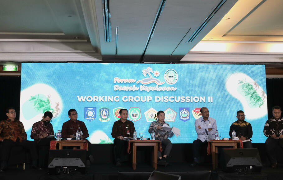 Working Group Discussion II soal RUU Daerah Kepulauan di Jakarta, Kamis, 1 Desember 2022.