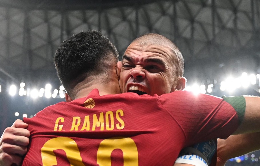 Goncalo Ramos dan Pepe.