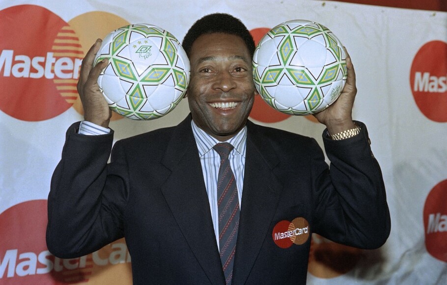 Legenda sepak bola Brasil, Pele.
