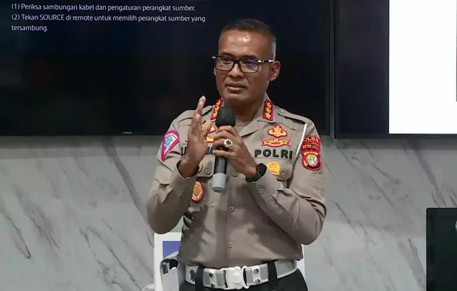 Dirlantas Polda Metro Jaya Kombes Pol Latif Usman.