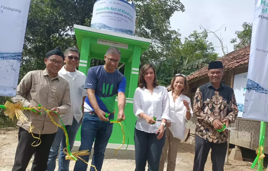 Pembangunan Infrastruktur Air Bersih di Tanjungsari