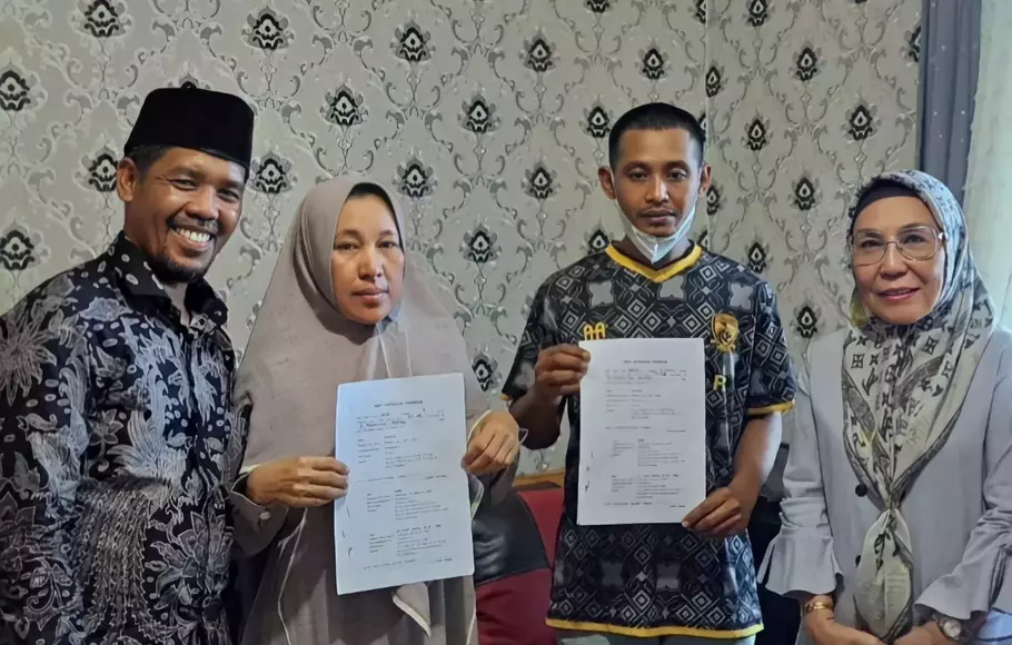 Pihak keluarga bayi yang jarinya terpotong sepakat berdamai dengan DN, perawat RS Muhammadiyah Palembang yang menjadi tersangka. 