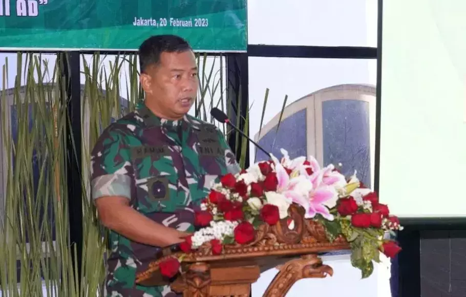 Kepala Dinas Penerangan TNI Angkatan Darat (Kadispenad), Brigjen TNI Hamim Tohari. 