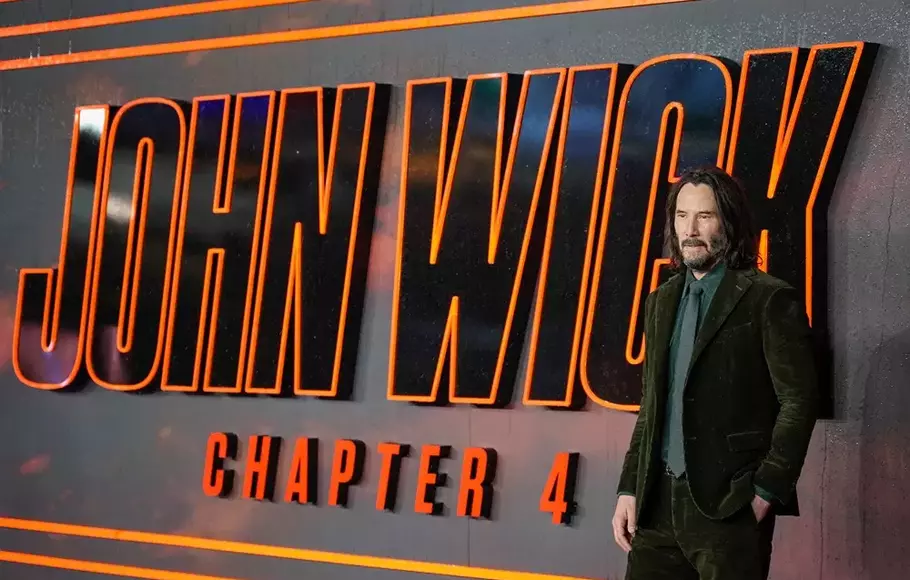Bintang utama John Wick: Chapter 4, Keanu Reeves.