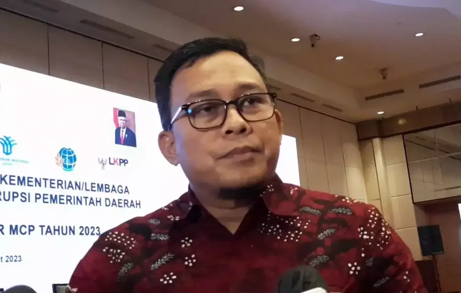 Kabag Pemberitaan KPK Ali Fikri di kawasan Kuningan, Jakarta Selatan, Selasa, 21 Maret 2023. 