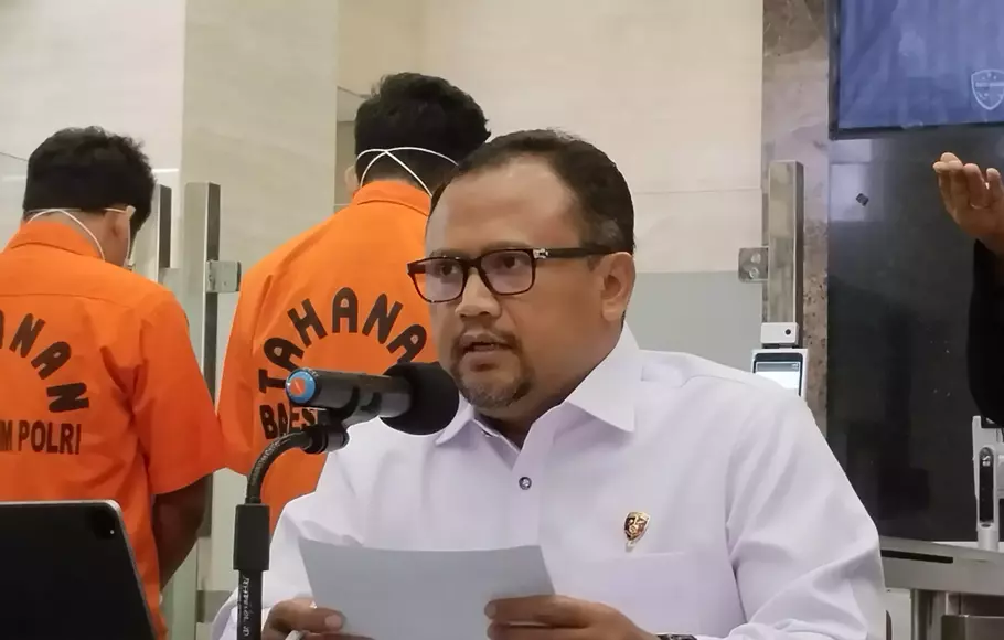 Direktur Tindak Pidana Siber Bareskrim Polri Brigjen Adi Vivid Agustiadi Bachtiar.