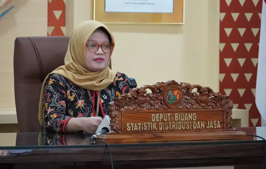 Deputi Bidang Statistik Distribusi dan Jasa BPS, Pudji Ismartini