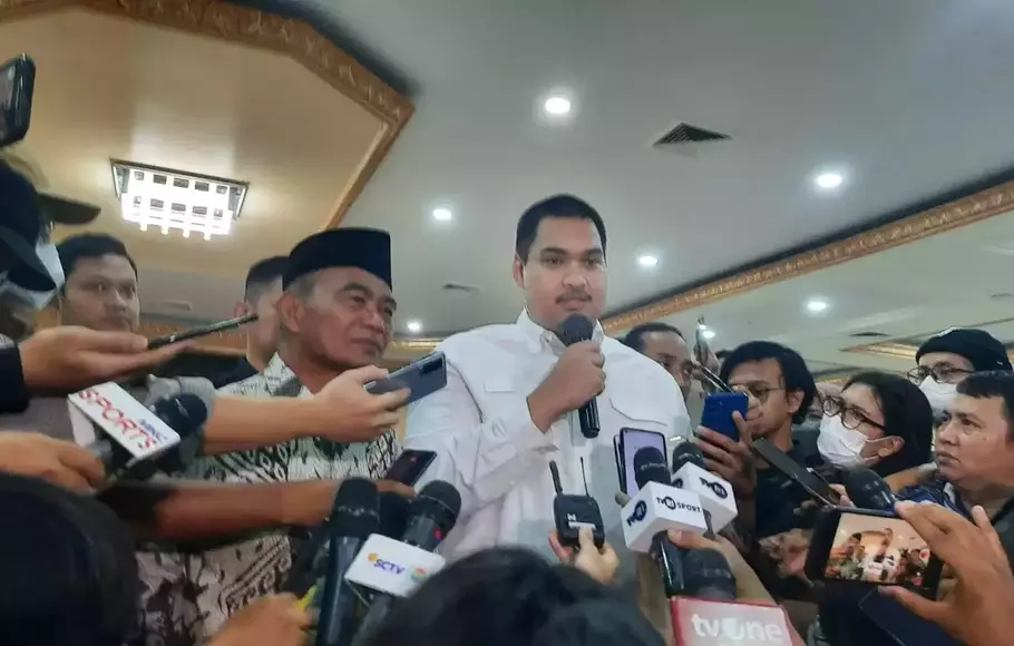 Menpora Dito Ariotedjo di Gedung Kemenpora, Jakarta, Selasa, 4 April 2023. 