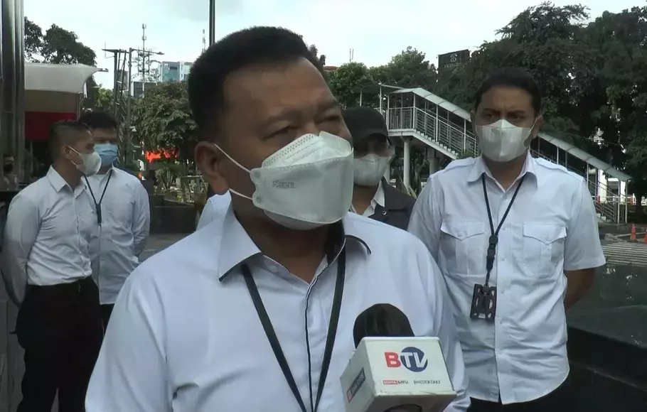 Brigjen Endar Priantoro di Gedung Merah Putih KPK, Jakarta, Senin, 10 April 2023. 