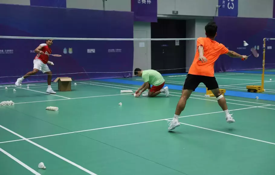 Ahead of Against Canada, Indonesia’s Sudirman Cup team maximizes second practice