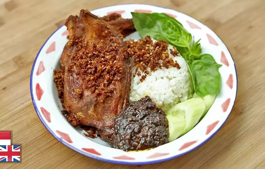 Resep makanan bebek Madura bumbu hitam 