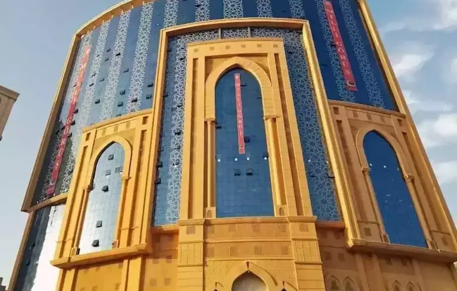Salah satu hotel tempat menginap jemaah haji di Makkah, Arab Saudi.