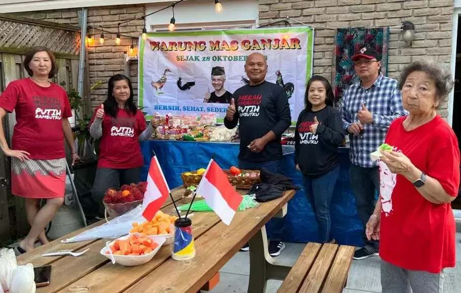 Indonesian citizens in the United States and Canada launch the idea of ​​​​establishing Warung Mas Ganjar