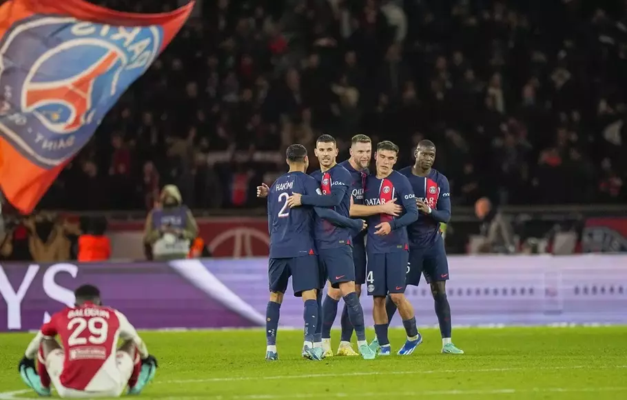 Hasil PSG vs Monaco, Les Parisiens Semakin Kukuh di Puncak Klasemen