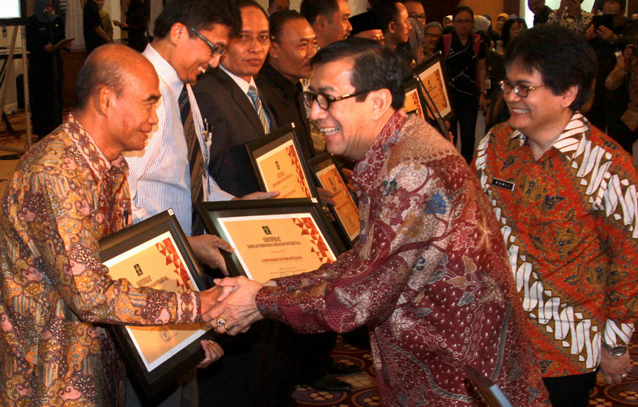 UMM Raih Penghargaan Kampus Berbudaya HKI