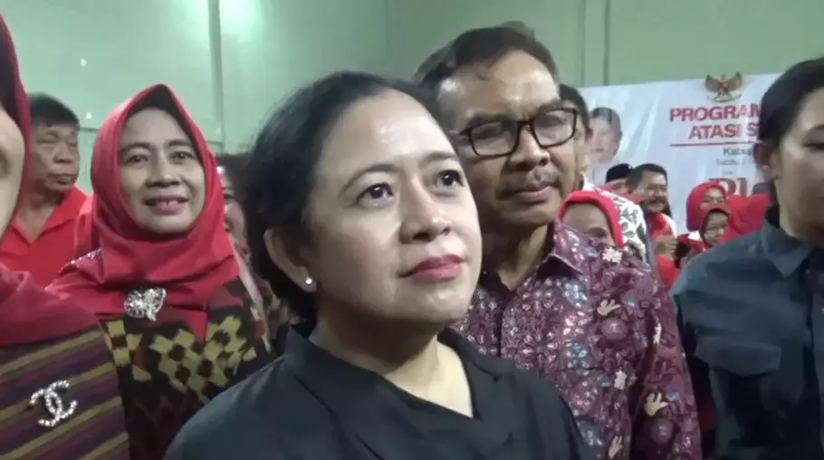 Ketua DPP PDI Perjuangan, Puan Maharani saat mengunjungi Klaten, Jawa Tengah, Minggu, 3 September 2023. - (Beritasatu.com/Dyah Shinta)