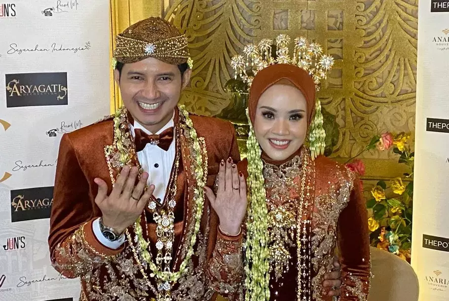 Chand Kelvin dan Dea Sahirah resmi menikah pada Minggu, 7 Juli 2024. - (Beritasatu.com/Chairul Fikri)
