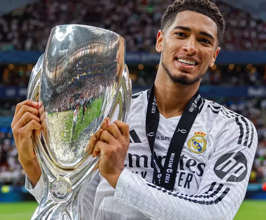 Gelandang Real Madrid Jude Bellingham. - (Jude Bellingham X/Jude Bellingham X)