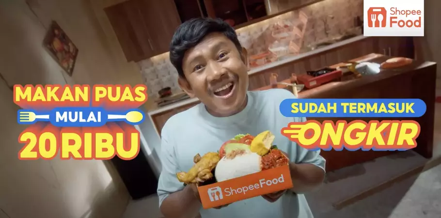 ShopeeFood menghadirkan kolaborasi spesial bersama content creator Mursid. - (Shopee/Istimewa)