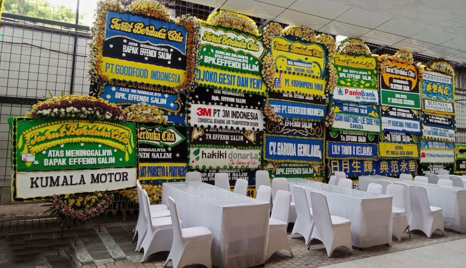 Bunga papan duka cita. - (Elora Florist/Istimewa)