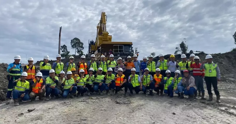 Proyek kontrak pertambangan Tamtama Perkasa di Kalimantan Tengah yang dimulai pada tahun 2024. - (Petrosea/Istimewa)