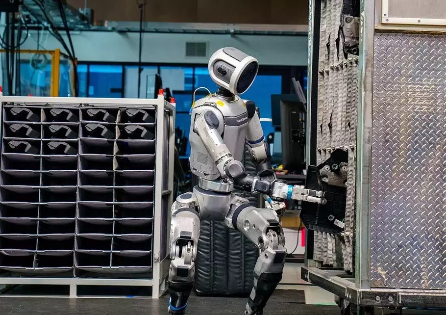 Atlas adalah robot buatan Boston Dynamics yang akan dimanfaatkan oleh Hyundai. - (Boston Dynamics/DOK)