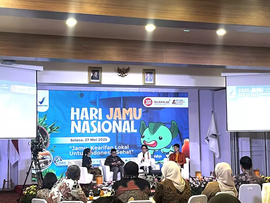 Talk show bertajuk “Jamu Menjaga Tradisi Menyatukan Generasi” pada Selasa, 27 Mei 2025 di Kantor Badan POM. - (Beritasatu.com/Gesa Vitara)