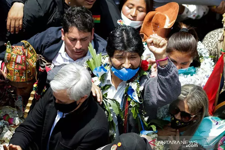 Evo Morales. - (Antara/Istimewa)