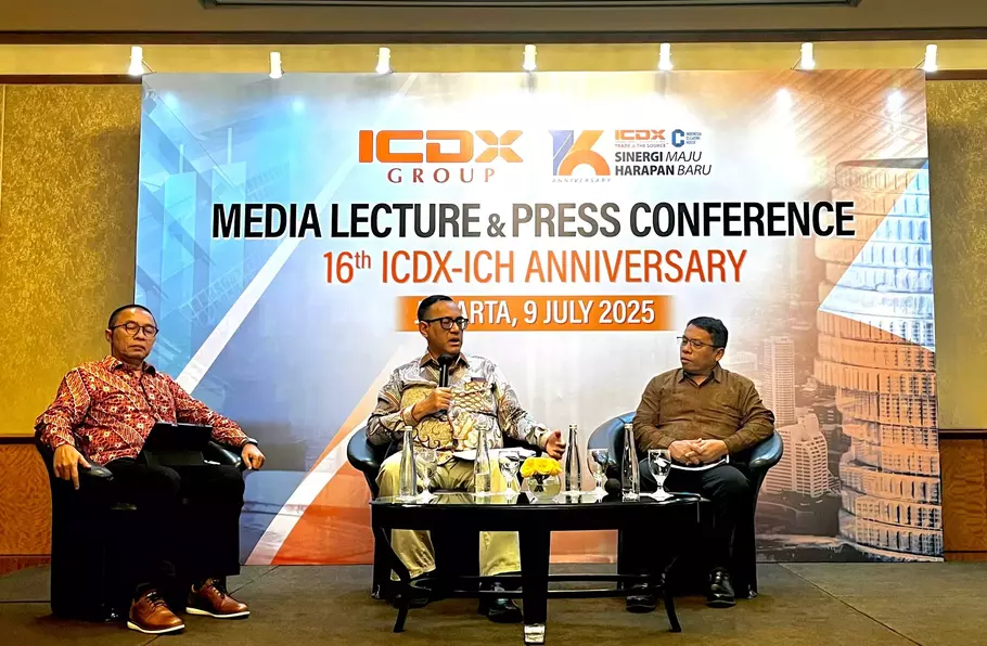 Media Lecture dan Press Conference Anniversary ICDX ke-16. - (Beritasatu.com/Vitara Gesa)