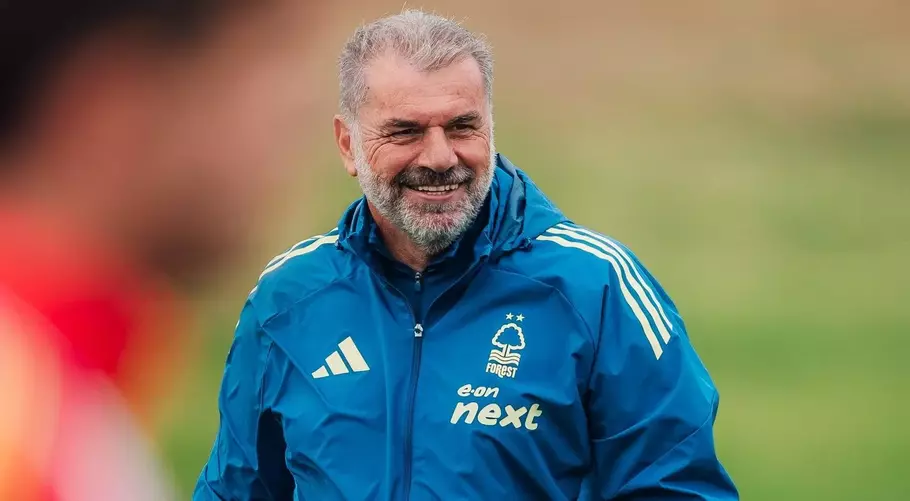 Pelatih Nottingham Forest Ange Postecoglou. - (Nottingham Forest X/Nottingham Forest X)