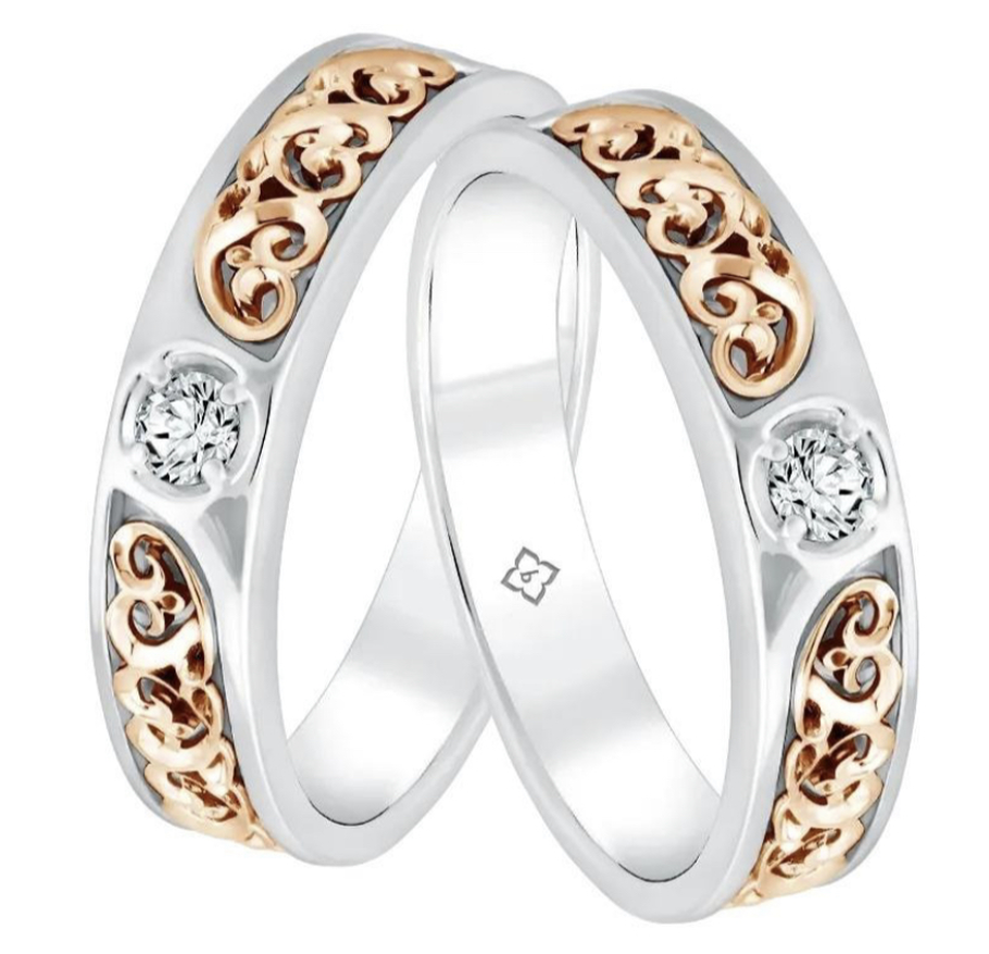 Cincin Kawin Kekaseh Sido Asih Jodoh. - (The Palace Jeweler/Istimewa)
