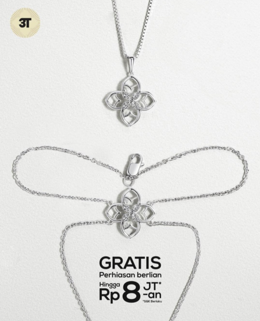 Kasmaran Bracelet & Pendant. - (The Palace Jeweler/Istimewa)