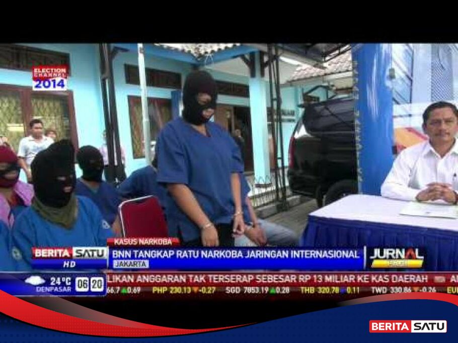 BNN Tangkap Ratu Narkoba Jaringan Internasional