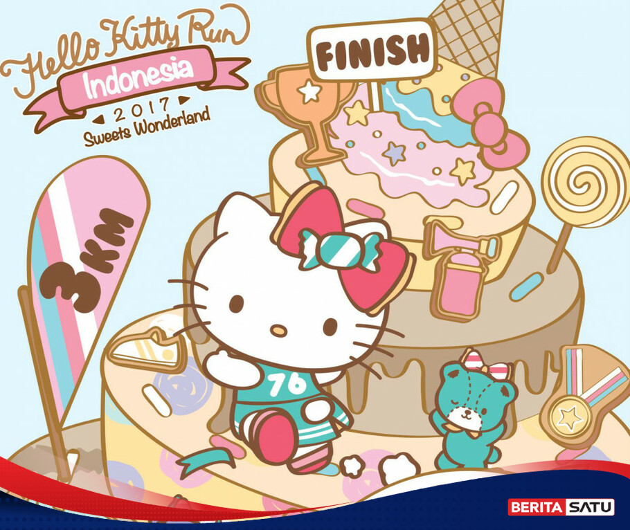 Ajang Hello Kitty Run Kembali Hadir Di Indonesia