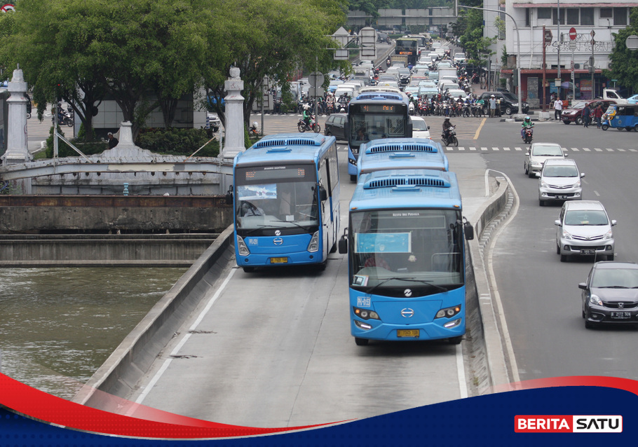 Sejumlah Koridor Transjakarta Kembali Beroperasi