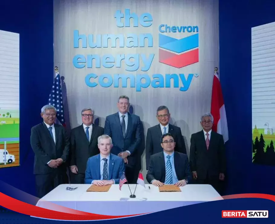 Chevron Dan Pertamina Tandatangani Perjanjian Untuk Kembangkan CCS/CCUS