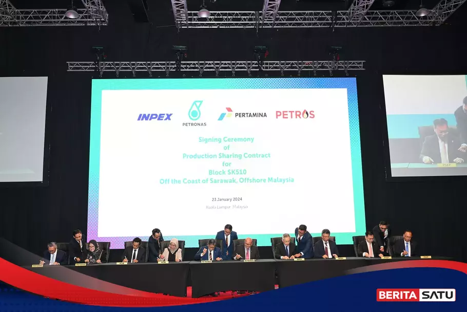 Gandeng Patronas Dan Inpex, Pertamina Resmi Kelola Blok SK510 Di Malaysia