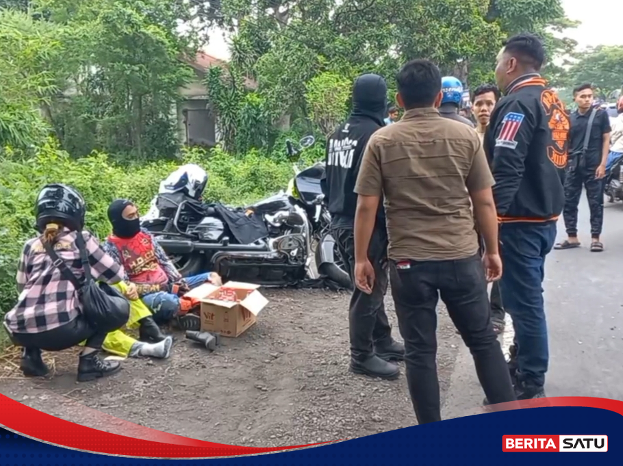 Rombongan Motor Harley Kecelakaan di Jalur Pantura Probolinggo, 2 Orang Tewas - BeritaSatu.com
